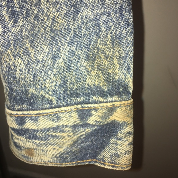 Levi's Vintage 1980's Acid Washed Denim Jacket - Picture 5 of 8